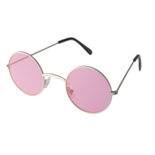 Verschuiving gezond verstand molen Hippie festival bril, light pink lens - Goedkope Zonnebrillen Shop | Dames  of heren zonnebril kopen vanaf 6€