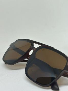 Square aviator brown